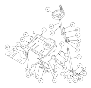 Section 06 Diagram and Parts List for MK-2425SSP 170958 MK Diamond Concrete Saw